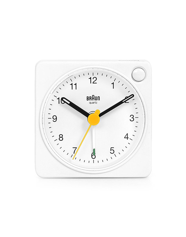 브라운 [BRAUN] BC02XW 공용 탁상시계 착용컷