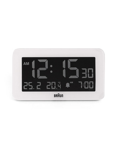 [BRAUN] BC10W 공용 탁상시계
