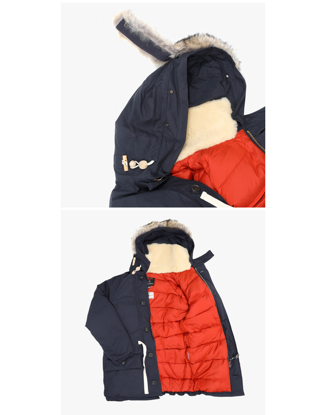 나이젤 카본 [나이젤카본 NIGEL CABOURN] NC-AW25-OW0005 NAVY EVEREST 에베레스트 파카 남성 자켓 착용컷
