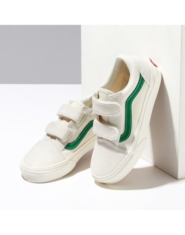 반스 [갤러리아] (키즈) VANS 39,000원 균일 특가 올드스쿨 V (VN0A4BUVRFX) 센터시티 착용컷
