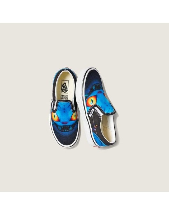반스 [갤러리아] (키즈) Vans x 케이팝 데몬 헌터스 슬립온 (VN000EECBMA) 센터시티 착용컷