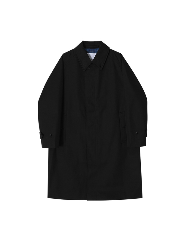 나나미카 나나미카 SUBF263E K (GORE-TEX Balmacaan Coat Black) 고어텍스 발마칸 공용 코트 착용컷