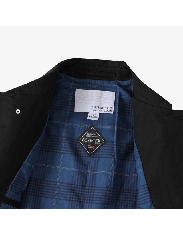 나나미카 나나미카 SUBF263E K (GORE-TEX Balmacaan Coat Black) 고어텍스 발마칸 공용 코트 착용컷