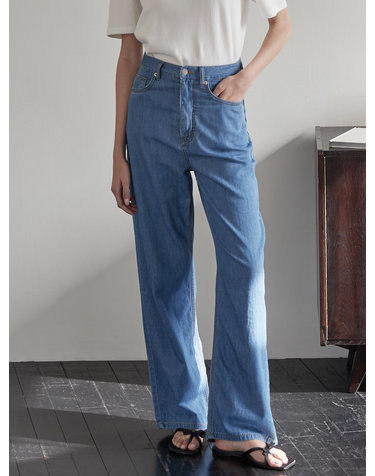 Blue washing summer denim - Blue
