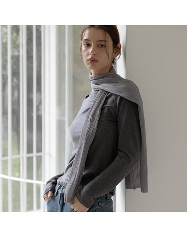 Boat-neck raika top - Chacoal