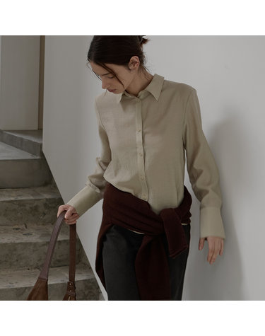 2way wing shirts - Light khaki