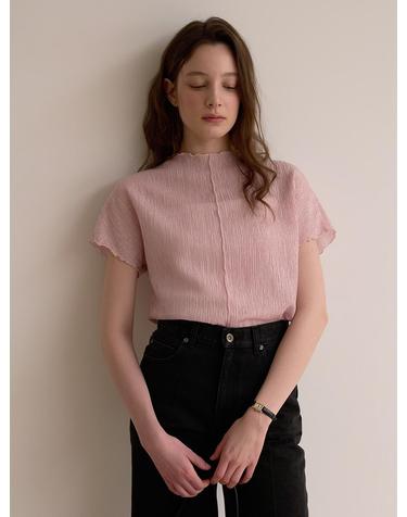 Waving wrinkle top - Lavender