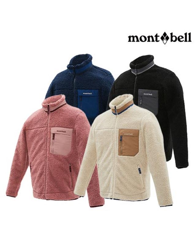 몽벨 몽벨 공용 기모 플리스_MW3EFUJF20 착용컷