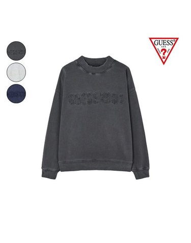 [갤러리아] GUESS 25F/W [여성] YP3K5401 아플리케 맨투맨