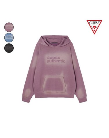 [갤러리아] GUESS 25FW [공용] MP3K4490 그라데이션 워싱 후드티