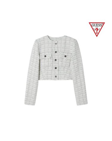 [갤러리아] GUESS 25FW [여성] YP4W1801 트위드 자켓