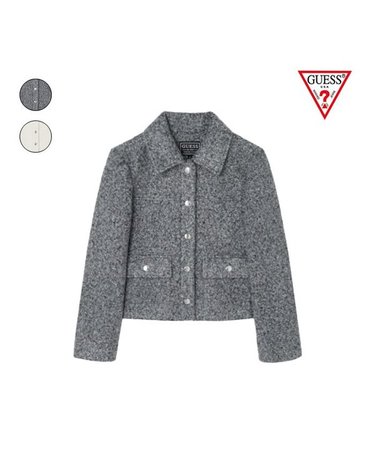 [갤러리아] GUESS 25FW [여성] YP4W7860 밀링지 자켓