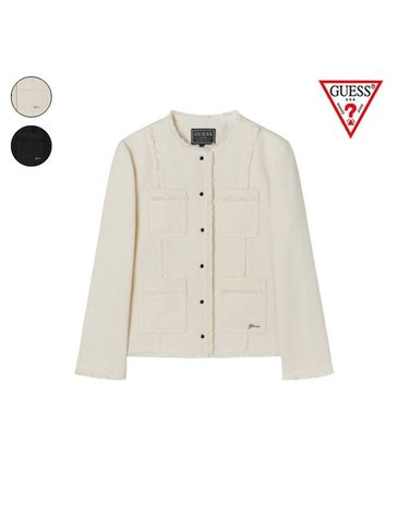 [갤러리아] GUESS 25FW [여성] YP3W1860 트위드 자켓