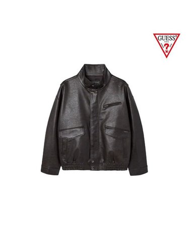 [갤러리아] GUESS 25FW [공용] MP4W7851 인조 가죽자켓