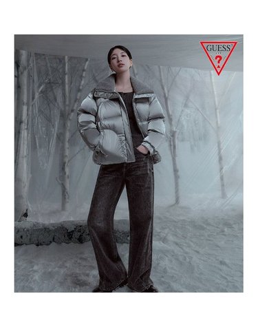 [갤러리아] GUESS 25FW [SUZY] YP4W5871 니트 넥 글레이즈드 푸퍼