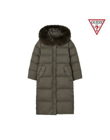 [갤러리아] GUESS 25FW [여성] YP4W5876 폭스퍼 글램 롱다운