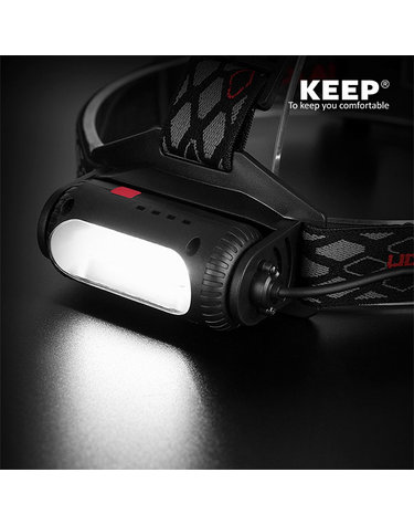 KEEP 캠핑 LED 360도 회전 헤드랜턴