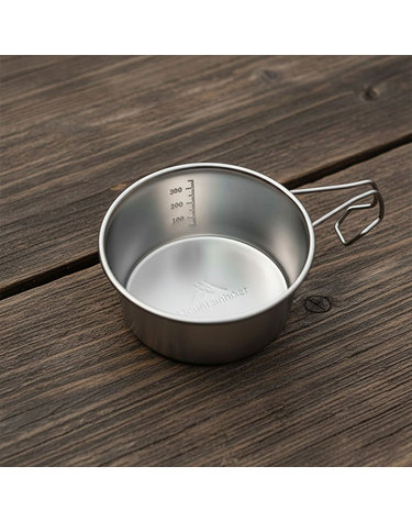 마운틴하이커 캠핑 스텐 시에라 컵 350ml 아웃도어 낚시 등산컵