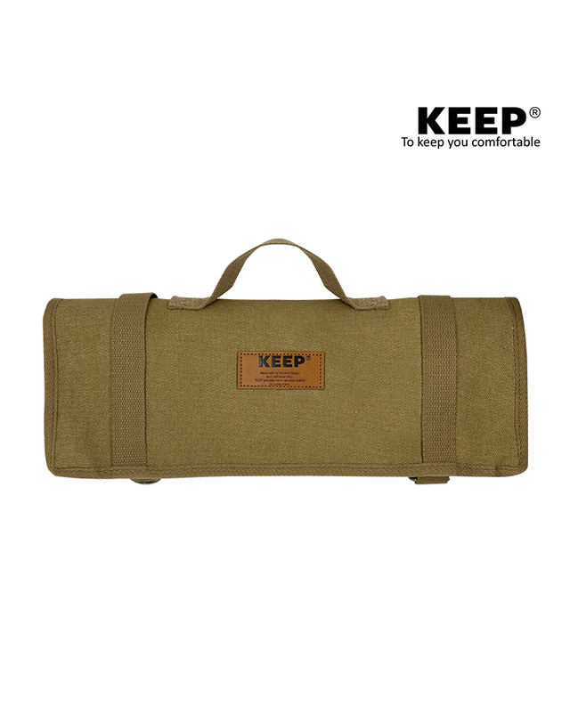 킵_캠핑 킵 KEEP 캠핑 소프트 멀티 툴 팩 파우치 단조 팩 수납 가방 착용컷