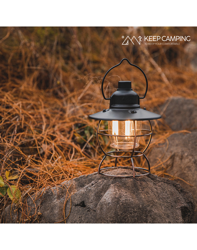킵_캠핑 킵 KEEP 캠핑 충전식 3모드 LED 미니 감성 텐트 램프 조명 랜턴 작업등 착용컷