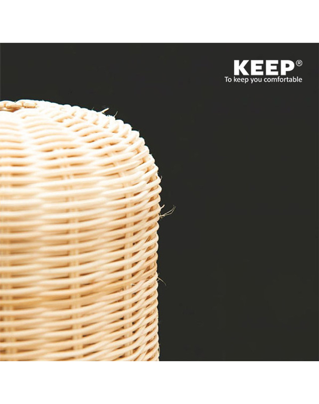 킵_캠핑 킵 KEEP 라탄 이소가스 워머 감성캠핑 용품 소품 호롱 불 케이스 차박 랜턴 착용컷