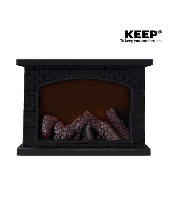 킵_캠핑 킵 KEEP 캠핑 LED 불멍 벽난로 무드등 조명 감성 램프 취침등 중형 착용컷