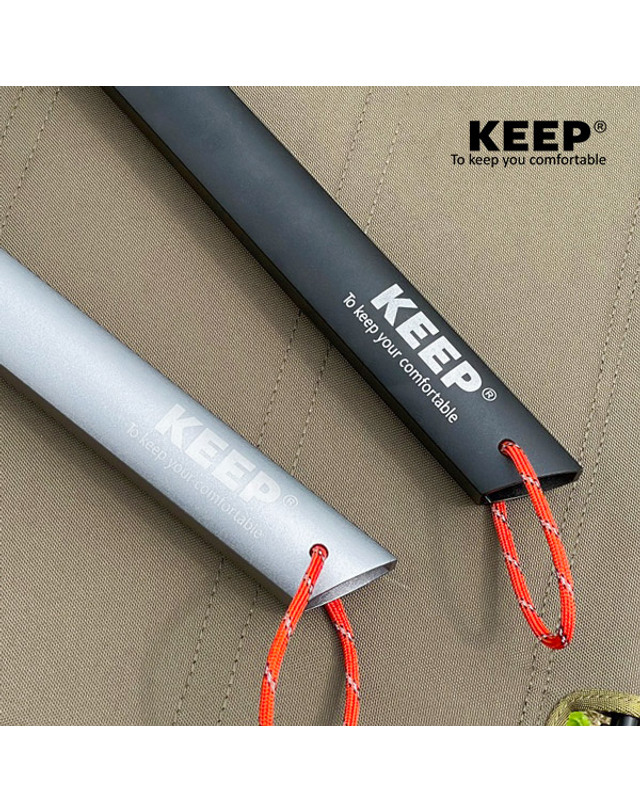 킵_캠핑 킵 KEEP 캠핑 경량 알루미늄 파운딩 해머 착용컷