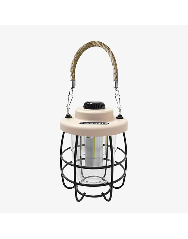 킵_캠핑 킵 KEEP 로프 스트랩 LED 감성 랜턴 착용컷