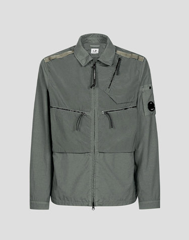 CP컴퍼니 테이론 P 믹스 오버셔츠 (STONE GRAY) 11CMOS152A-005782M 665