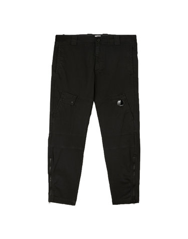 CP컴퍼니 렌즈 와펜 지퍼 카고바지 (BLACK) 10CMPA118A-005694G 999