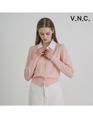 [비지트인뉴욕] 셔츠 레이어드 카디건 (VB3GDE2)