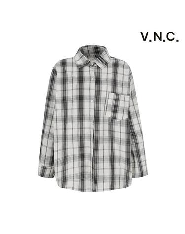[비지트인뉴욕] 컬러 체크드 셔츠 (VC2LSH2)
