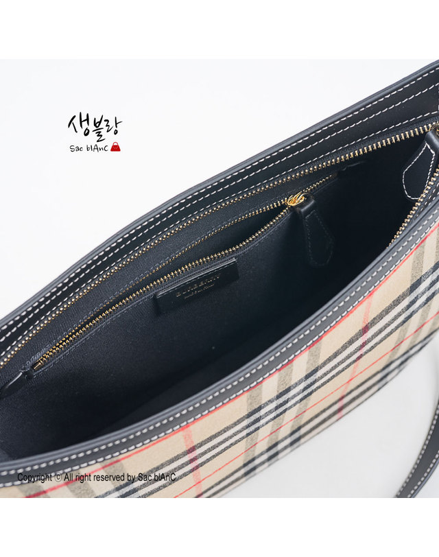 버버리 버버리 빈티지 체크 사첼백 숄더백 81114151 착용컷