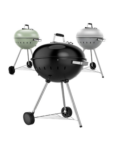 [꾸버스] 파이어볼 57 바베큐그릴_대형 직화 숯불 BBQ 화로대 겸용 (색상 택1)
