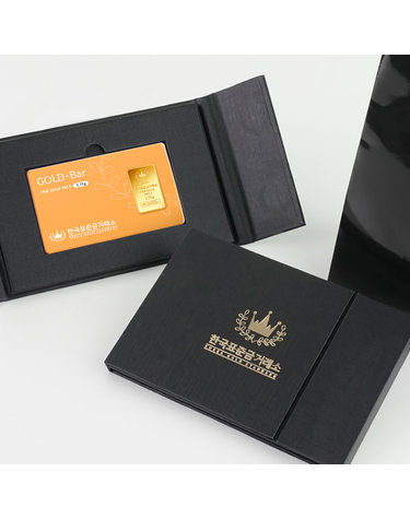 [한국표준금거래소] 황금 돼지 순금 동물골드바 3.75g