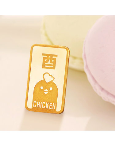 [한국표준금거래소] 순금 12지신 닭 골드바 3.75g