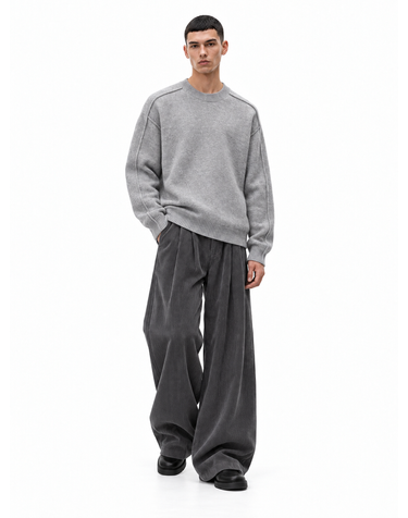 포트 와이드피트 투턱 코듀로이 코튼 팬츠(3color)/M263PT08