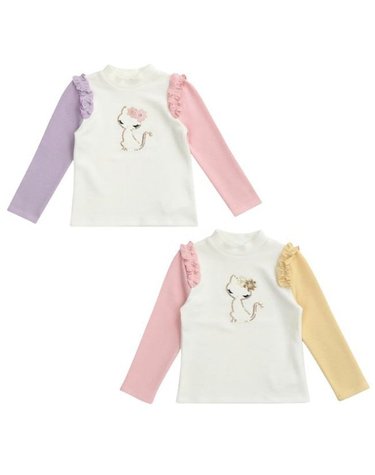 [갤러리아] 프렌치캣 가을 겨울 데일리 반목 이너 티셔츠 Q26DKT170/Q26DKT180