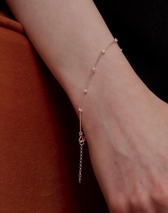 티오유 SS021 Bone Chain Bracelet 착용컷