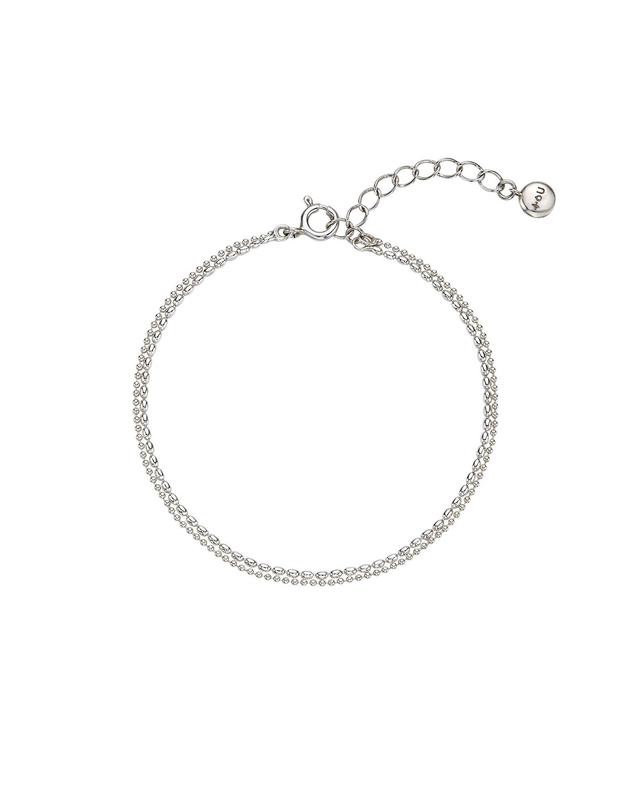 티오유 SS020 Layered Ball Chain Bracelet 착용컷
