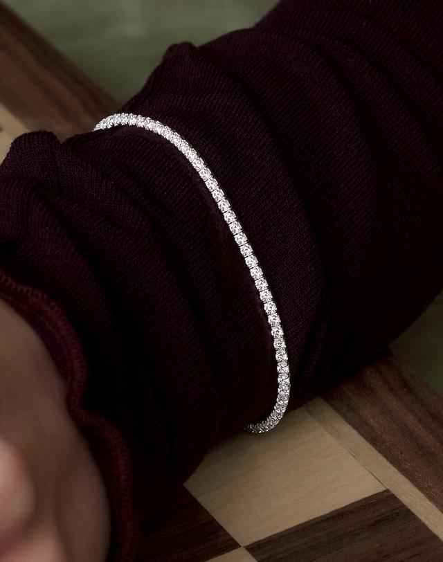 티오유 TT011 Shine Tennis Bracelet 착용컷