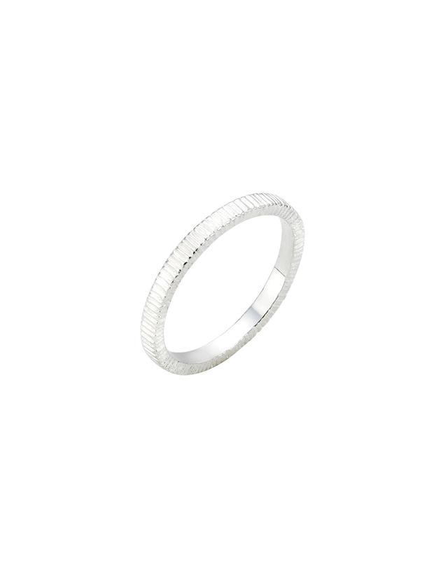 티오유 TT005 Textured Ring 착용컷