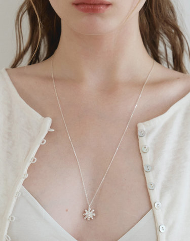 ARM015 Raw In Bloom Necklace