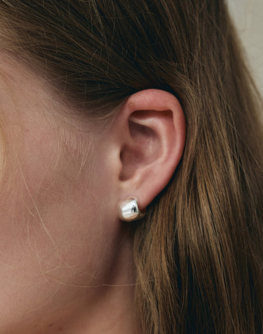 ARM001 Chunky Mini Huggie Earrings