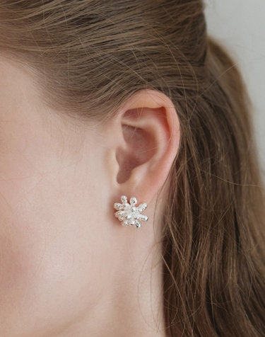 ARM003 Raw In Bloom Earrings