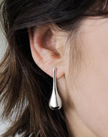 NP030 Long Water Drops Earrings