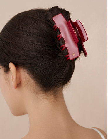 HU002 Square hair claw clips