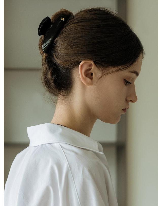 하스 HON010 Classic shell Hair clip 착용컷