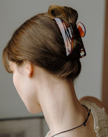 HA018 Basic has logo hair clip
