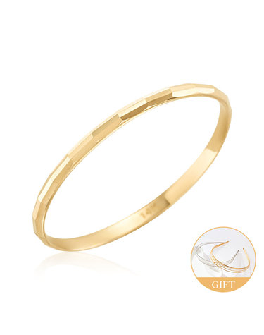 (10월베스트)18K 볼륨 뱀부 컷팅 올밴드 반지 M MOR42575